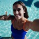 BAÑADOR TURBO MUJER NATACIÓN SIRENE TRICOLOR 0011-VIOLETA 89089T3