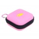 ESTUCHE TURBO PARA PINZAS Y TAPONES ROSA 8X8X4CM 92004