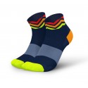 CALCETINES INCYLENCE ULTRALIGHT WAVES SHORT NAVY ORANGE 0102581