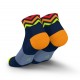 CALCETINES INCYLENCE ULTRALIGHT WAVES SHORT NAVY ORANGE 0102581