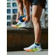 CALCETINES INCYLENCE ULTRALIGHT WAVES SHORT NAVY ORANGE 0102581