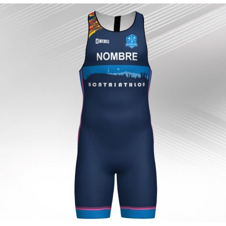 MONO TRIATLÓ TIRANTS, DONA, TERRAM 900-22, CREMALLERA DARRERA, AMB BUTXAQUES, NICK DAVANT I DARRERA