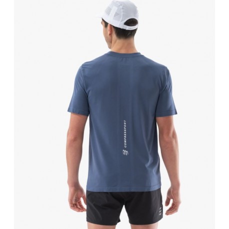 CAMISETA COMPRESSPORT HOMBRE PERFORMANCE SS TSHIRT INDIGO ATSM4902512