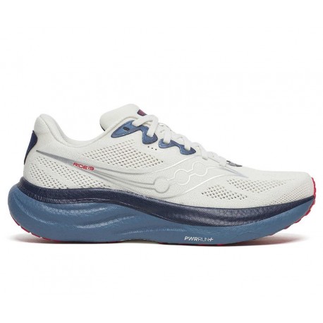 ZAPATILLA HOMBRE SAUCONY RIDE 19 IVORY-STORM S21055-146