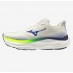 ZAPATILLA MIZUNO HOMBRE WAVE SKY 9 SNOW WHITE-SURF THE WEB-LIGHT YELLOW J1GC250251