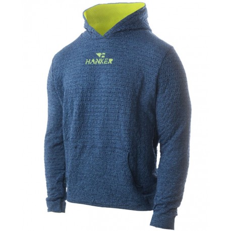 SUDADERA HANKER MODELO CHOK TURQUESA
