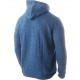 SUDADERA HANKER MODELO CHOK TURQUESA