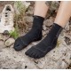 CALCETIN LURBEL DESAFIO TOE FOUR BLACK-DARK GREY 00A1.003U.0003