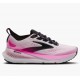 ZAPATILLA BROOKS MUJER GLYCERIN 23 WHITE-PHANTOM-CYBER PINK 1204651B111