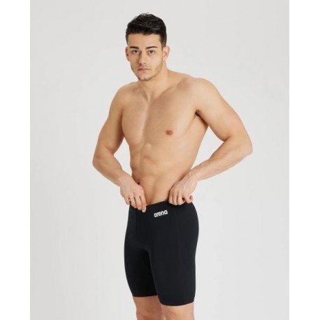 BAÑADOR M ARENA TEAM SWIM JAMMER SOLID BLACK-WHITE 4770550