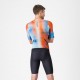 CASTELLI TRISUIT HOMBRE INTEGRAL FREE SAN REMO 3 MANGA CORTA PAPRIKA-WINTER SKY-BLACK 8625083655