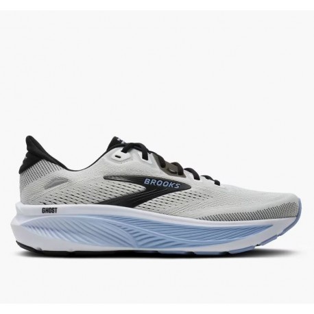 ZAPATILLA BROOKS HOMBRE GHOST 18 WHITE-BLACK-OPEN AIR 1104931D172