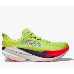ZAPATILLA HOKA HOMBRE MACH X3 NEON YUZU-SQUID INK 1168720