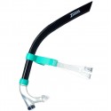 TUBO FRONTAL ZOGGS CENTRE LINE SNORKEL NEGRO-TURQUESA 465287