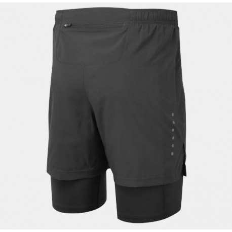 PANTALON CORTO RONHILL MEN'S CORE TWIN SHORT ALL BLACK RH-006637
