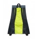 BOLSA TURBO MESH CON BOLSILLOS NEGRO-PISTACHO 28-30L 60X50CM 98135