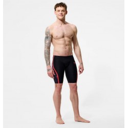 BAÑADOR SPEEDO HOMBRE FASTSKIN LZR PURE INTENT 2.0 PRINTED JAMMER NEGRO-ROJO 8-A000406007