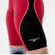 BAÑADOR SPEEDO MUJER FASTSKIN LZR PURE INTENT 2.0 OB KNEESKIN ROJO-NEGRO 8-15855002