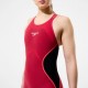 BAÑADOR SPEEDO MUJER FASTSKIN LZR PURE INTENT 2.0 OB KNEESKIN ROJO-NEGRO 8-15855002