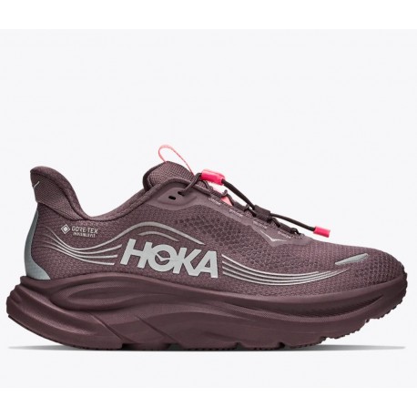 ZAPATILLA HOKA MUJER CLIFTON 11 GTX SMOKY QUARTZ-DEEP MAUVE 1176575