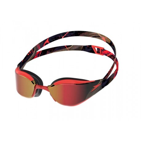 GAFAS SPEEDO FASTSKIN HYPER ELITE MIRRORED BLACK-RED 8-12818007