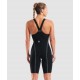 BAÑADOR MUJER ARENA POWERSKIN VELOCE CB BLACK-TEAL 11280100