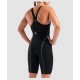 BAÑADOR MUJER ARENA POWERSKIN VELOCE CB BLACK-TEAL 11280100