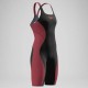 BAÑADOR SPEEDO MUJER FASTSKIN HYPERSPARK SOLID OB KNEESKIN BLACK-RED 8-004976004