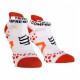SOCKS RUN LO 2.1 BLANCO-ROJO SL
