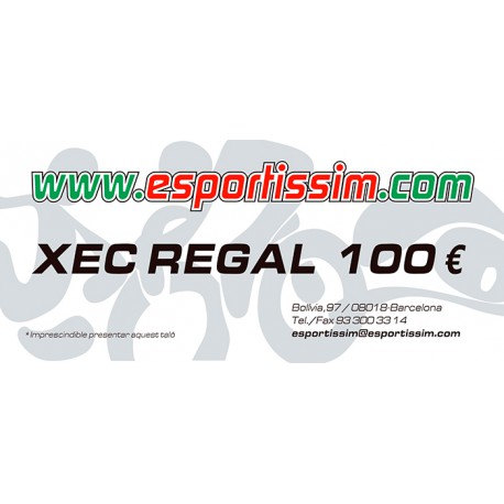 XEC REGAL DE 100 EUROS