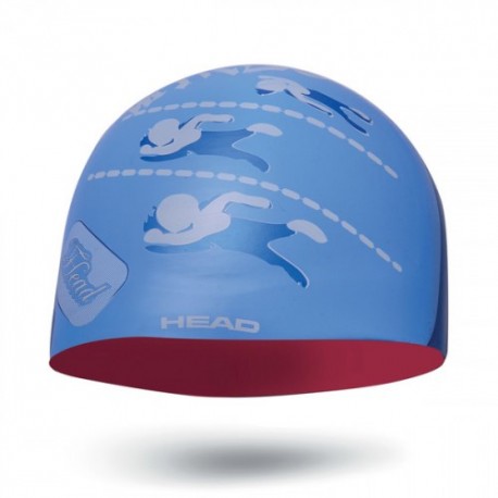 HEAD CAP SILICONE 455180 BLUE